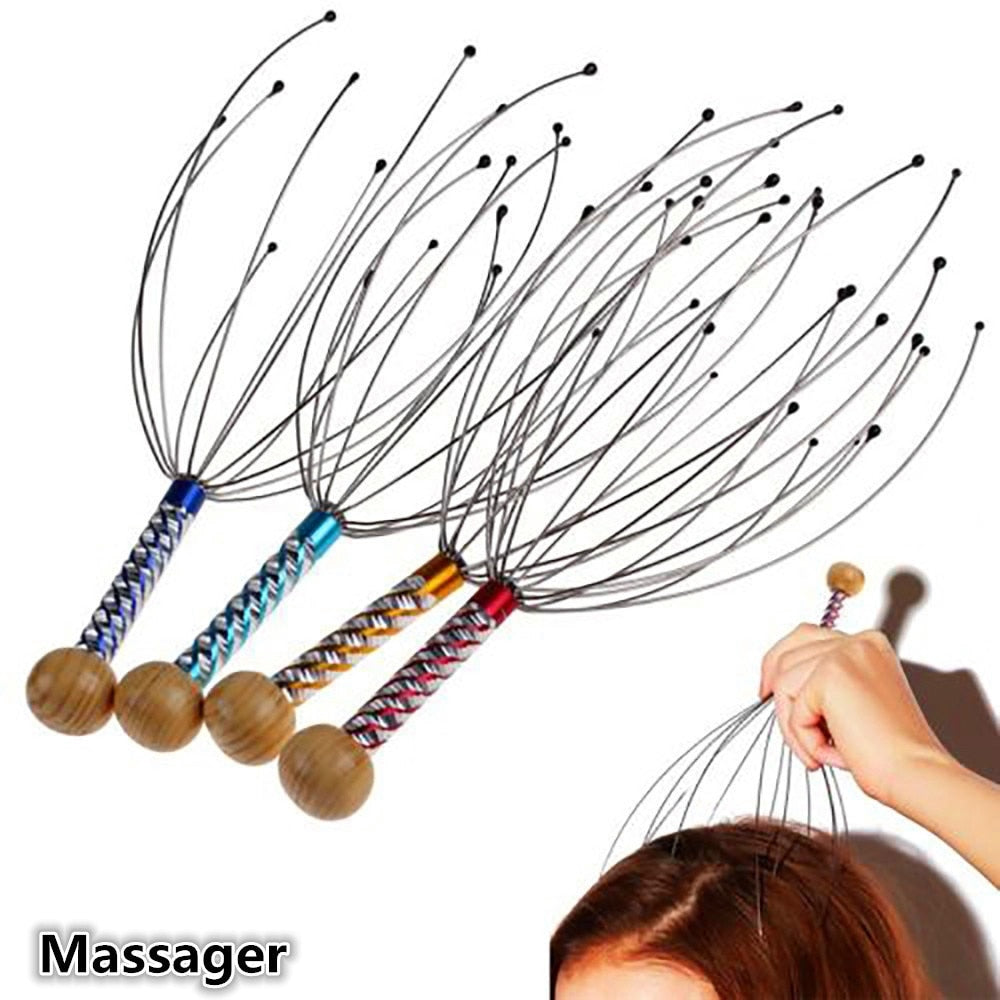 Head Relax Massager Hair Held SPA