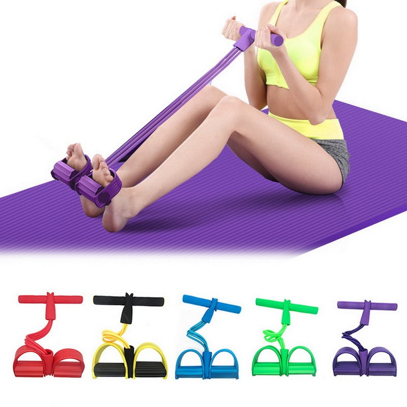 Fitness Gum Tube Resistance Bands